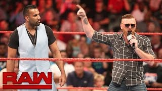 Heath Slater vs. Jinder Mahal: Raw, Aug. 1, 2016