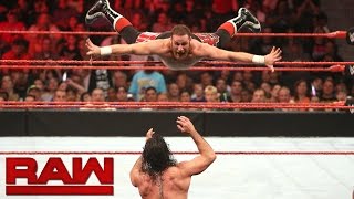 Sami Zayn vs. Seth Rollins: Raw, Aug. 1, 2016