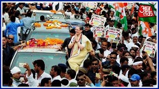 Sonia Gandhi's Road Show In Varanasi