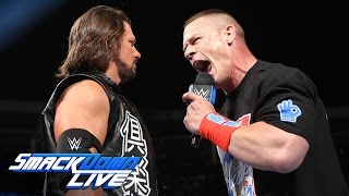 AJ Styles issues a huge SummerSlam challenge to John Cena: SmackDown Live, Aug. 2, 2016