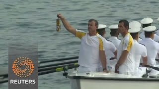 Olympic torch arrives in Rio