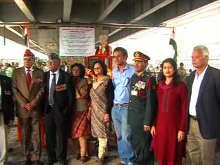 शहीद मेजर अनूप सिंह गहलोत को 44वें शहीदी दिवस पर श्रद्धांजलि अर्पित (Delhi)