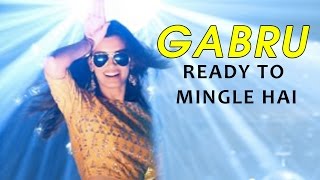 Gabru Ready to Mingle Hai Happy Bhag Jayegi NEW SONG RELEASES