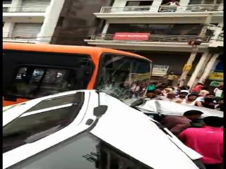 Video : तेज रफ्तार डीटीसी बस ने बरपाया कहर, 6 लोग घायल