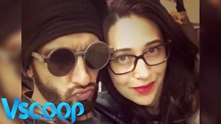 Ranveer Singh SPOTTED Goofing With Karisma Kapoor #VSCOOP