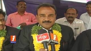 Lawyers Stages Dharna in Ongole | AP SPecial Status Row | iNews