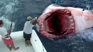 GOD SAVES MAN FROM GREAT WHITE SHARK ATTACK