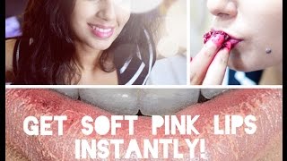 HOW TO NATURALLY LIGHTEN DARK LIPS INSTANTLY!!! I BeautyConfessionz