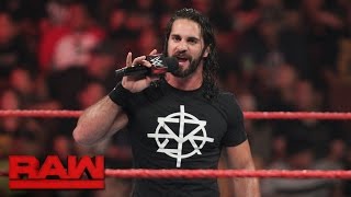 Seth Rollins dismisses the legend of The Demon King: Raw, Aug. 8, 2016