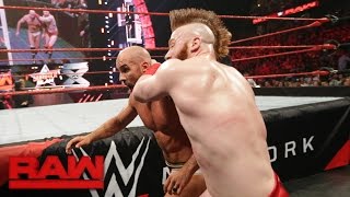 Cesaro vs. Sheamus: Raw, Aug. 8, 2016