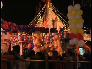 धूमधाम से मनाई गयी माँ नैना देवी की जयंती, गुब्बारों से सजाया गया मंदिर