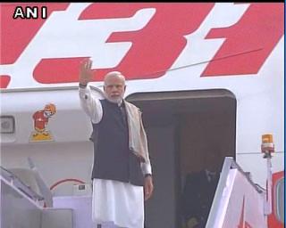 PM Modi departs for Paris