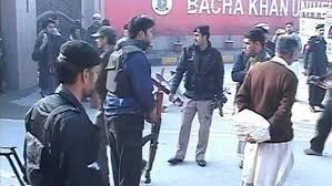 पाकिस्तान की बाचा खान यूनिवर्सिटी में आतंकी हमला, 4 आतंकी ढेर