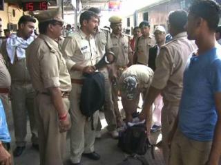 धमकी भरा पत्र मिलने के बाद मुगलसराय स्टेशन की बढ़ाई गई सुरक्षा