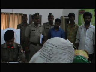 40 किलो गांजा के साथ तीन नशे के सौदागर गिरफ्तार