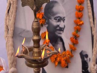 कुरूक्षेत्र के गांधी स्मारक में दी गई महात्मा गांधी को श्रद्धांजलि