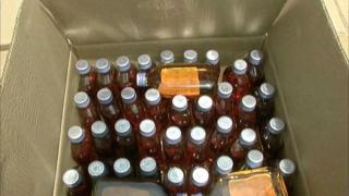 अवैध शराब से भरा ट्रक बरामद,1000 पेटियां काबू