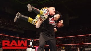 Brock Lesnar takes Heath Slater to Suplex City: Raw, Aug. 15, 2016