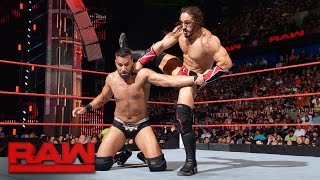 Neville vs. Jinder Mahal: Raw, Aug. 15, 2016
