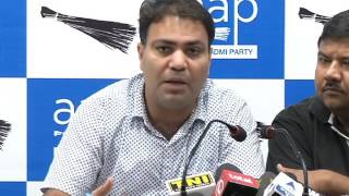 Aap Press Brief on the shameful incident happened in South MCD House