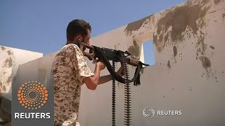 Libyan forces battle Islamic State fighters in Sirte