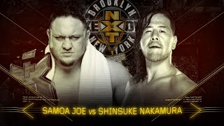 Samoa Joe and Shinsuke Nakamura's rivalry reaches its boiling point at NXT TakeOver: Brooklyn