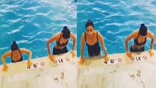 Alia and Katrina workout in swimsuits and its HOT