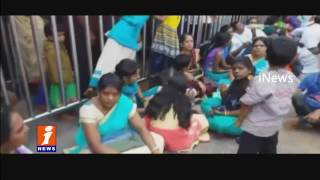 Devotees Facing Problems In Srikalahasti Temple | Official Negligence | iNews