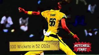 WoW!!! Mitchell starc made a new world record of fastest bowler to 100 Odi wickets