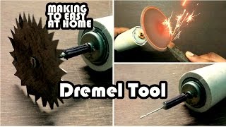 How to Make Rotary Dremel Tool at Home