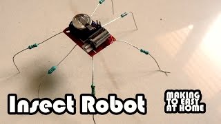 How to make Mini Insect Robot Spider Robot Very Easy & Super Simple!