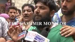 Kashmir unrest: Protests in Fateh Kadal agaisnt Irfan's killing