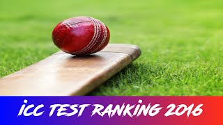 ICC Test Ranking 2016 - Pakistan World Number 1 Team