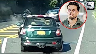 Leonardo DiCaprio's Car Accident CAUGHT On Camera