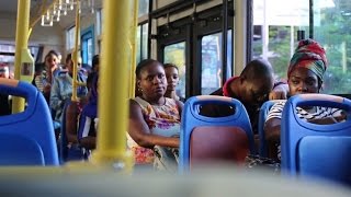 Shiny new buses challenge chaotic old ways in Tanzania