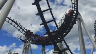 Raw: Riders Brought Down From Stuck Coaster