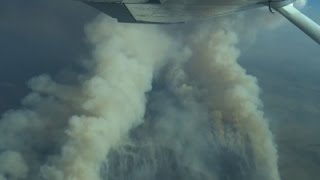 Raw: Idaho Wildfire Moving Fast North and East