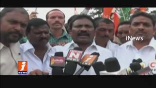 Ex MLA Kondeti Sridhar Protest To Make Wardhannapet as District | iNews
