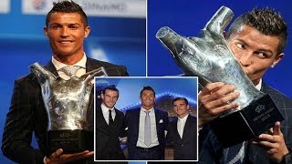 Cristiano Ronaldo wins the UEFA Best Player in Europe Award