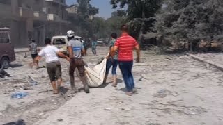 Raw: Aleppo Bombings Continue, Civilians Killed