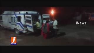Private Travel Bus Rolls Over at Nalgonda Dist | iNews