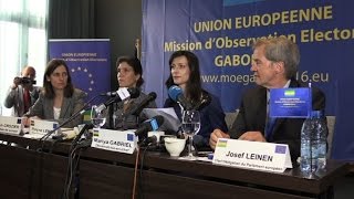 EU observers say Gabon presidential poll 'lacked transparency'