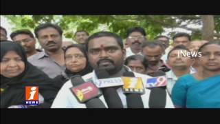 Gangster Nayeem Victims Protest at Bhongir | iNews