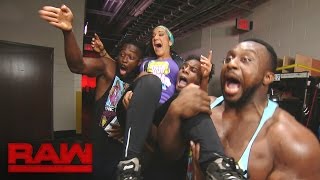 Bayley encounters The New Day: Raw, Aug. 29, 2016
