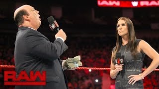 Paul Heyman addresses Brock Lesnar's actions at SummerSlam: Raw, Aug. 29, 2016