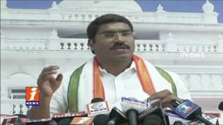 Congress Leader Sampath Speaks at Assembly Point | iNews