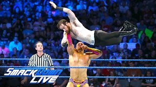 Hype Bros vs Vaudevillains - SmackDown Tag Team Title Tournament Match: SmackDown Live, Aug 30, 2016