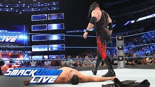 Demon Kane destroys "The Milkman": SmackDown Live, Aug. 30, 2016