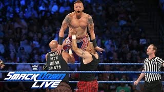 Heath Slater & Rhyno vs Headbangers - Tag Team Title Tournament Match: SmackDown Live, Aug. 30, 2016