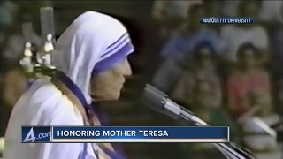 Marquette University honors Mother Teresa ahead of her canonization